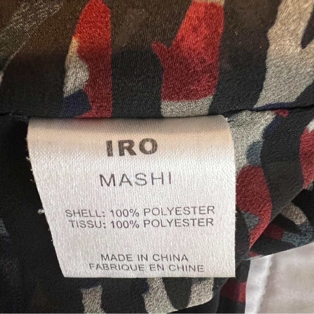 IRO Colorful Print Drawstring Pants - Picture 6 of 7